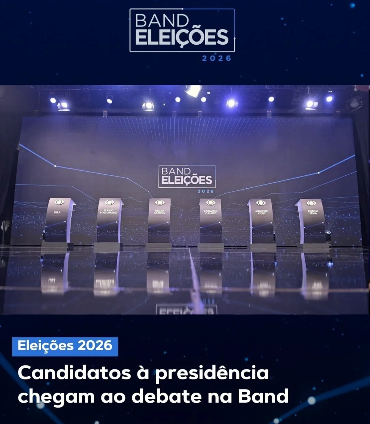 A Band deixou os pulpitos dos faltosos vazios A Band deixou os pulpitos dos faltosos vazios
