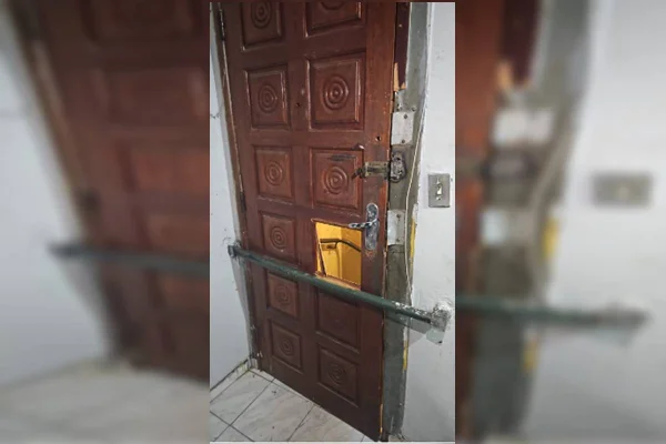“Muquifo da sacanagem” tinha portas antipolícia reforçadas com ferro