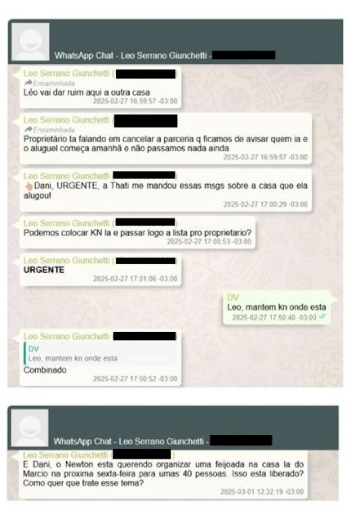 Vorcaro reservou mansão de R$ 250 milhões para ministro “KN” no Carnaval - imagem 19 Vorcaro reservou mansão de R$ 250 milhões para ministro “KN” no Carnaval - imagem 19