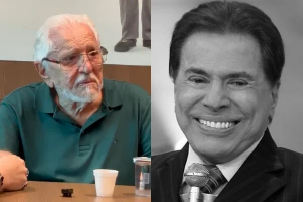Carlos Alberto de Nóbrega vai às lágrimas ao falar de Silvio Santos