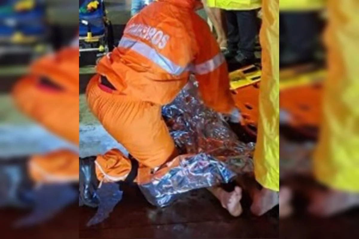 PCDF busca motorista que atropelou mulher no DF e fugiu; veja imagens 3 Motorista foge após atropelar mulher