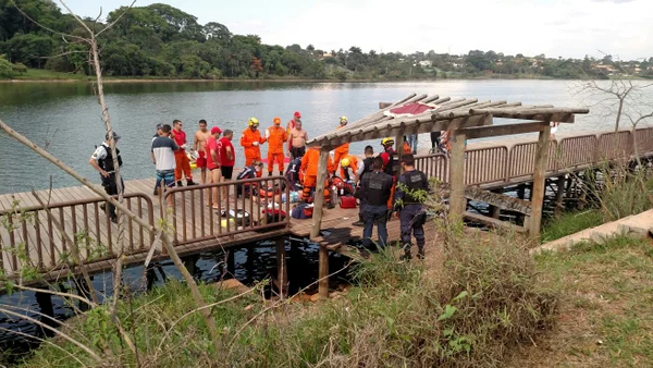 Orla do Paranoá livre e altas temperaturas elevam casos de afogamento no DF