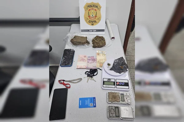 PCDF faz campana e flagra venda de drogas no Riacho Fundo I
