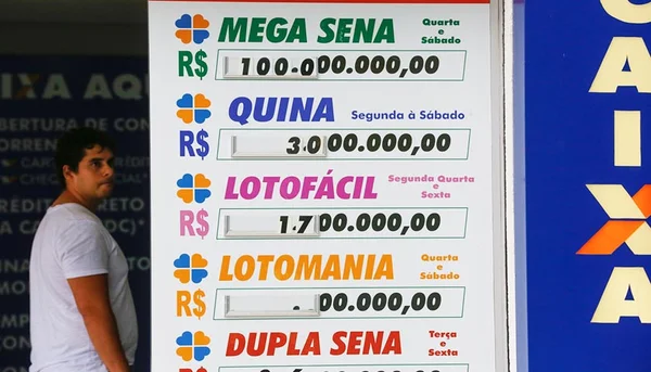 Prêmio da mega-sena acumula em R$105 milhões