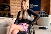 Andrea Schwarz ficou paraplégica aos 22 anos