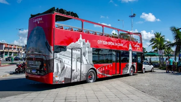 Ônibus turístico volta a circular nas cidades de Vitória e Vila Velha