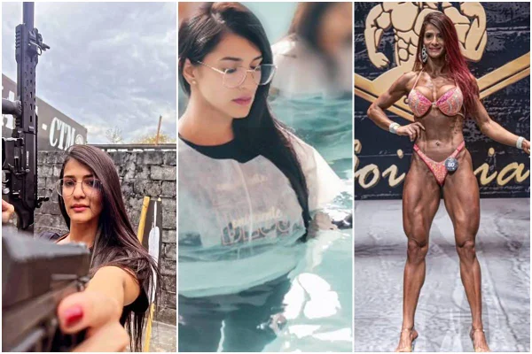 Faces da ‘advogata’ se revelam em armas, religião e fisiculturismo