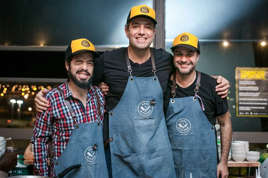Alexandre Pernet, Geraldo Mattar e Gustavo Alexandre Pernet, Geraldo Mattar e Gustavo