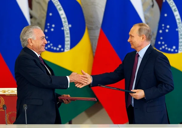 Brasil e Rússia prometem cooperação no combate à corrupção
