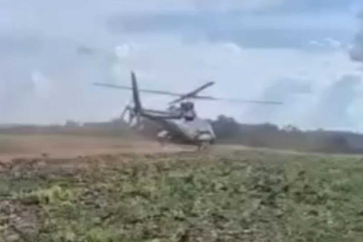 Antes de queda com Rick, helicóptero teria feito pouso de emergência no RS - imagem 1 Antes de queda com Rick, helicóptero teria feito pouso de emergência no RS - imagem 1