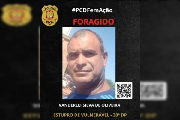 Padrasto que estuprou enteada de 14 anos no DF é procurado pela polícia - destaque galeria Padrasto que estuprou enteada de 14 anos no DF é procurado pela polícia - destaque galeria