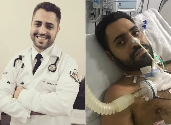 Médico volta a atender após mais de um mês em coma por Covid-19