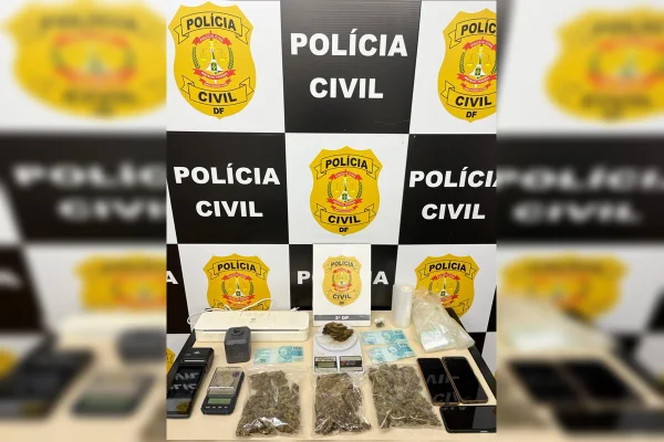 Tráfico para playboys na Asa Norte: PCDF apreende R$ 17 mil de skunk