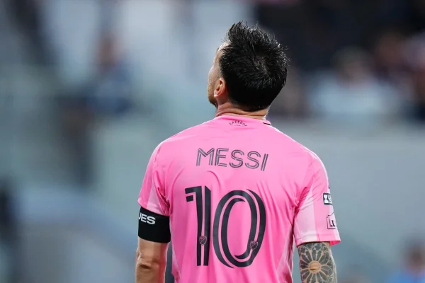 Foto colorida de Lionel Messi, do Inter Miami - Metrópoles