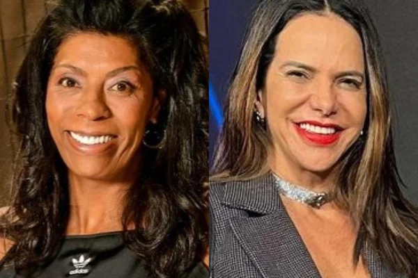 Montagem feita a partir de fotos das redes sociais de Marcia Fu e Virna Dias - Metrópoles