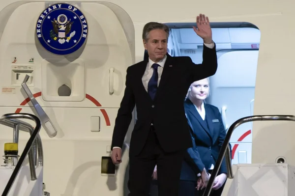 Imagem colorida mostra o secretário de estado dos EUA, Anthony Blinken - Metrópoles