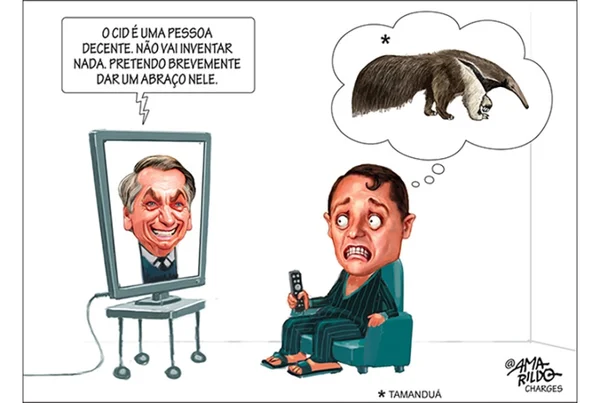Charge do Amarildo