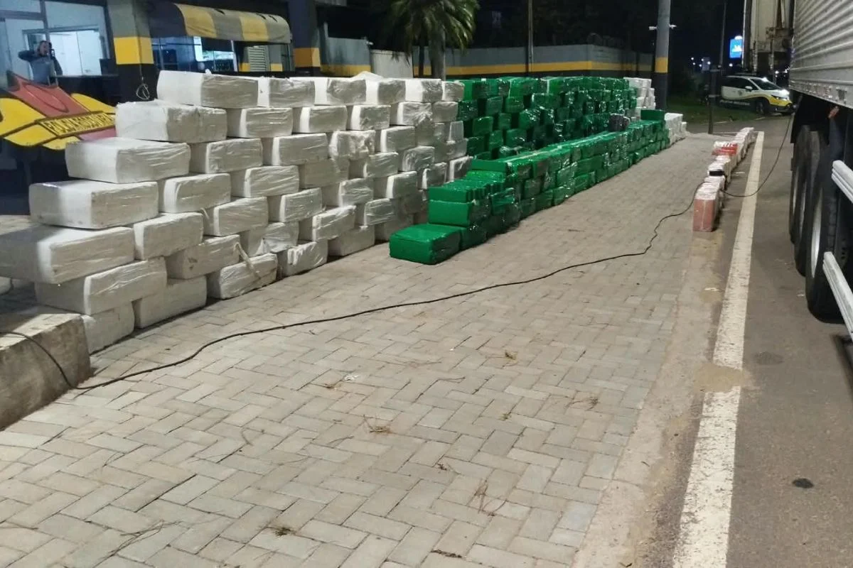 Maconha apreendida totalizou 7,220 toneladas Maconha apreendida totalizou 7,220 toneladas