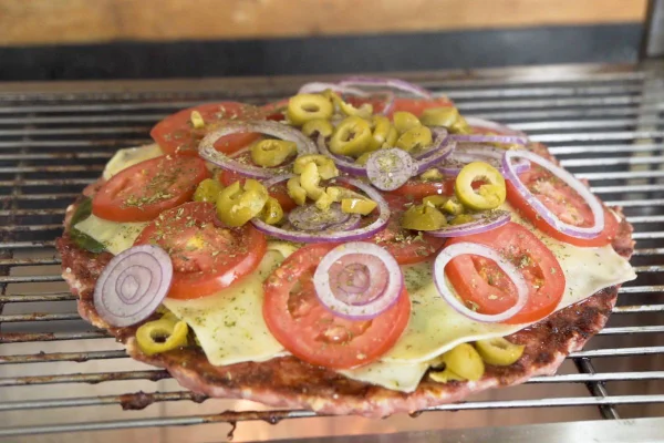 Pizza de linguiça