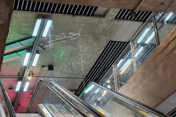 infiltração estação linha 5 lilás chácara klabin