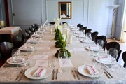 O evento ocorreu na sala privativa do Marie Cuisine 