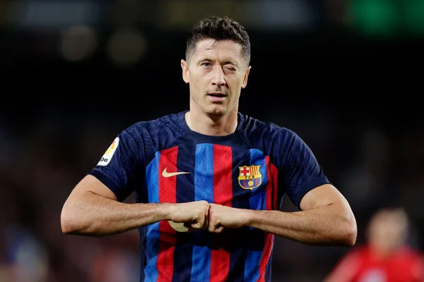 Lewandowski comemorando