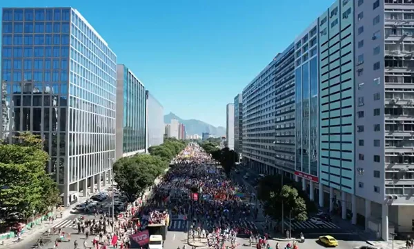 Protesto no RJ