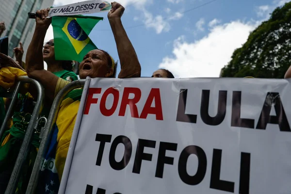 Manifestantes bolsonaristas na Avenida Paulista. Ato Acorda Brasil - Metrópoles