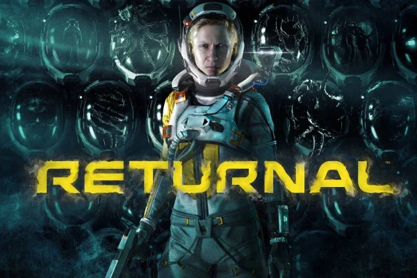 Imagem colorida do jogo Returnal - Metrópoles