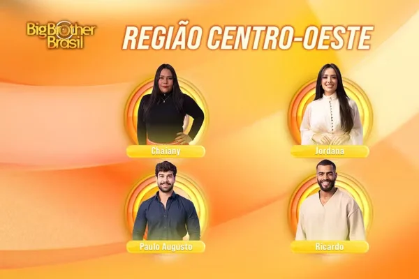 Participantes da Casa de Vidro do Centro-Oeste BBB 26