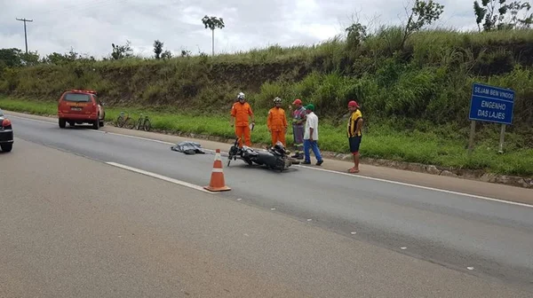 Motociclista morre na altura do Km 32 da BR-060