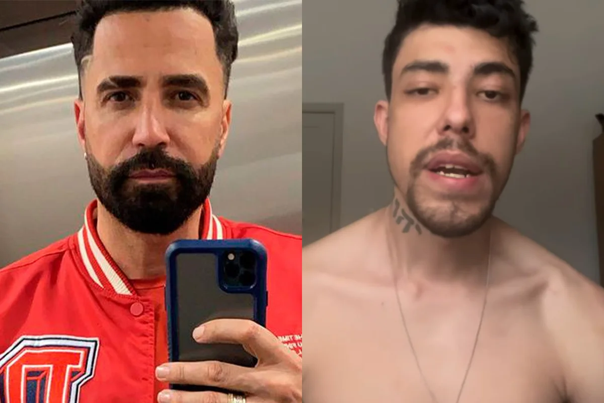 Latino e o filho Guilherme de Oliveira Latino e o filho Guilherme de Oliveira