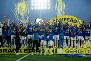 É o segundo título de Santa Catarina na Série D, depois do Brusque conquistar em 2019 É o segundo título de Santa Catarina na Série D, depois do Brusque conquistar em 2019
