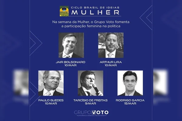 Grupo Voto tem evento sobre mulher na política