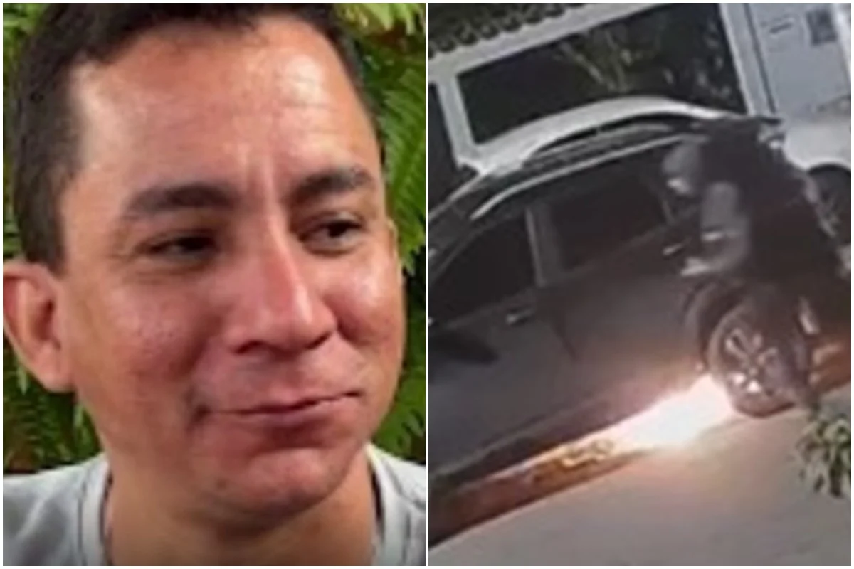 Mecânico é preso por incendiar o carro e a loja da ex