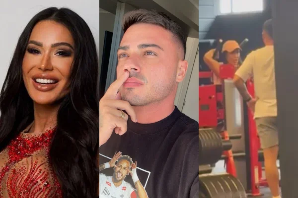 Gracyanne explica vídeo ao lado do ex de Rayane Figliuzzi: “Não sabia”