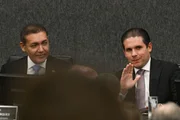 Ministro Kassio Nunes Marques e Hugo Motta Ministro Kassio Nunes Marques e Hugo Motta