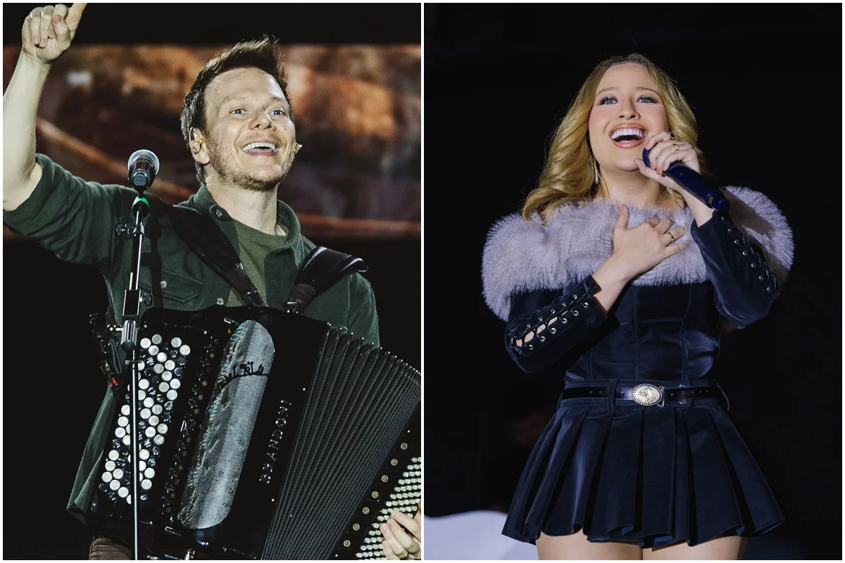Michel Teló e Mari Fernandez se apresentam no São João do Cerrado