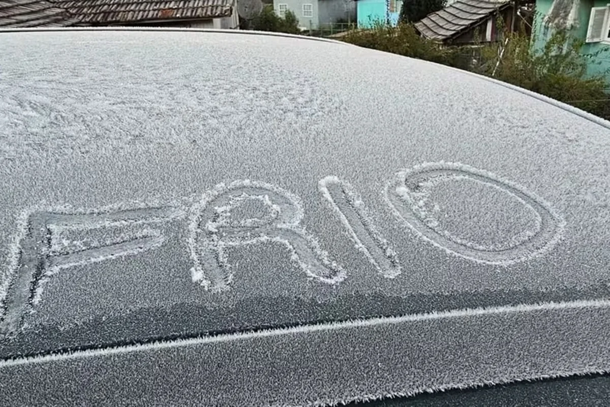 RS: frio avança e temperaturas podem cair a -5ºC com risco de geadas