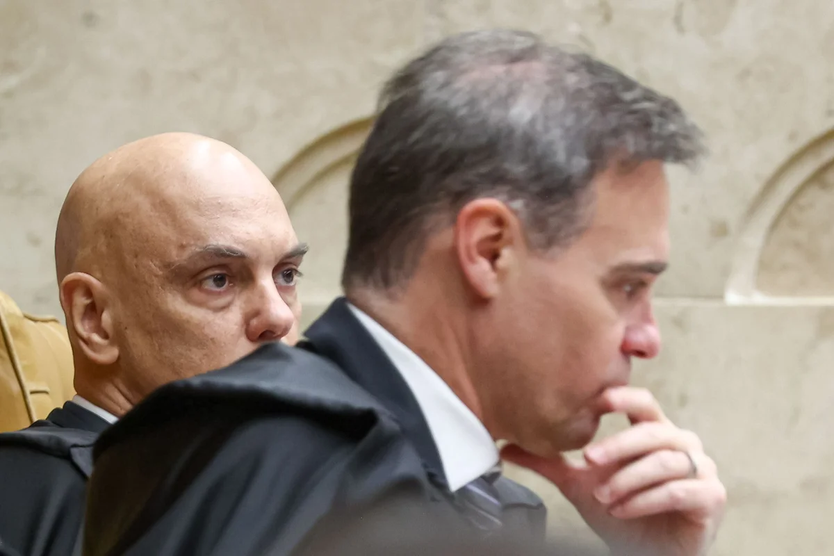 STF faz 1ª sessão após crise provocada por mensagens entre Vorcaro e Moraes - imagem 9 STF faz 1ª sessão após crise provocada por mensagens entre Vorcaro e Moraes - imagem 9