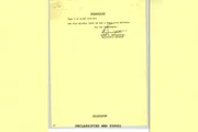 Telegrama da Embaixada dos EUA no Rio de Janeiro ao Departamento de Estado, de 20 de novembro de 1963, sobre o relato de um suposto OVNI na Bahia. Telegrama da Embaixada dos EUA no Rio de Janeiro ao Departamento de Estado, de 20 de novembro de 1963, sobre o relato de um suposto OVNI na Bahia.