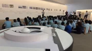 Alunos na exposição Alunos na exposição