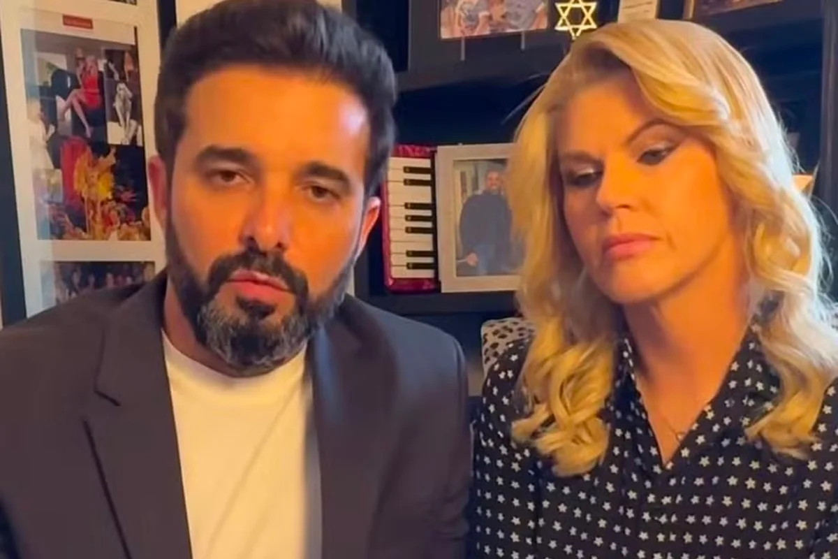 Marido de Val Marchiori,Amilton Augusto da Silva Júnior explica guarda do filho após casamento da ex
Marido de Val Marchiori,Amilton Augusto da Silva Júnior explica guarda do filho após casamento da ex