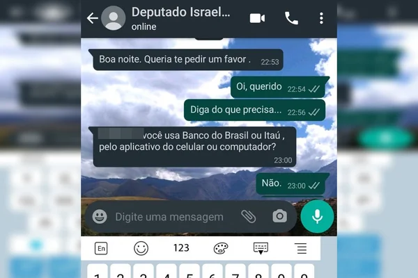 Deputado federal tem WhatsApp clonado e bandidos pedem dinheiro a contatos - destaque galeria