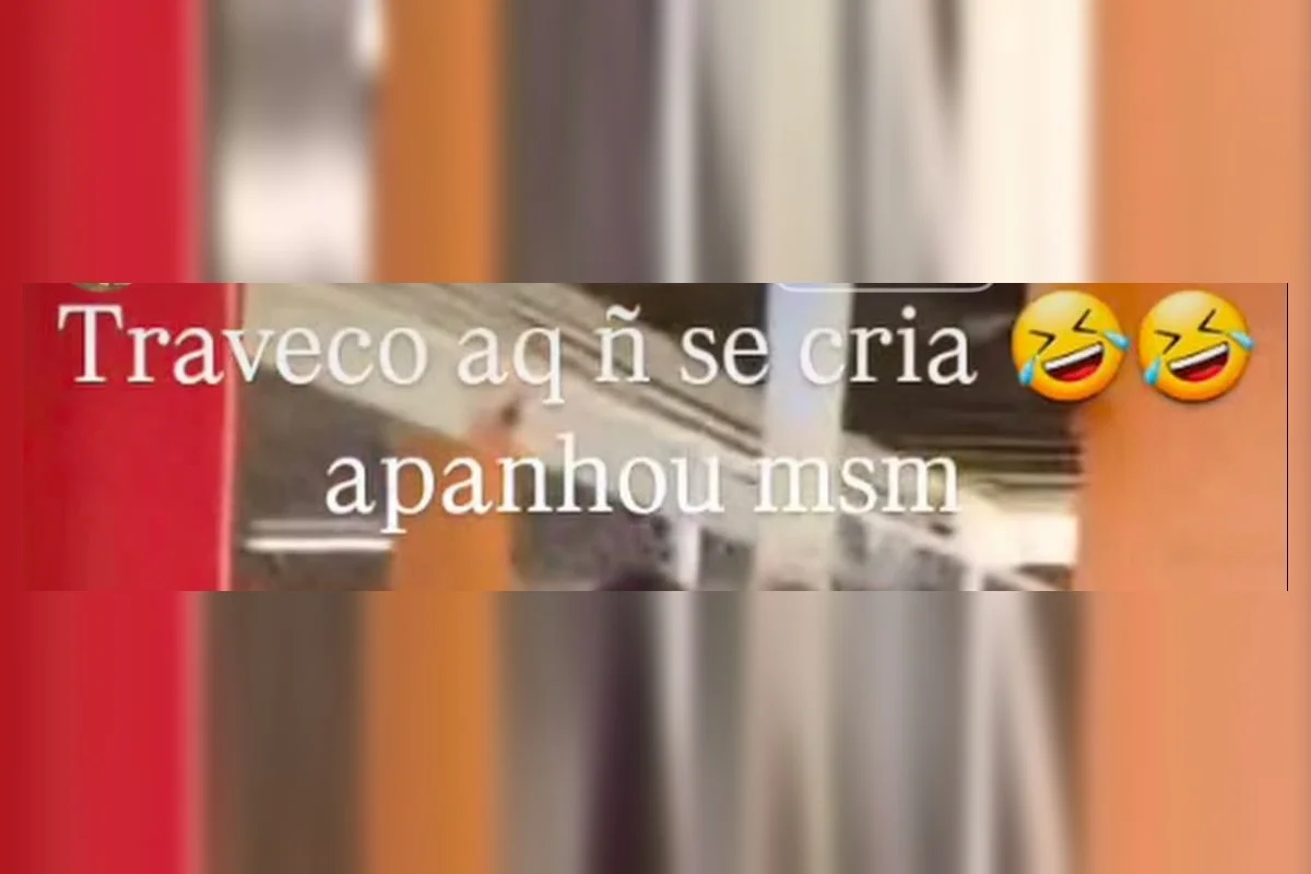 Mensagens publicadas após o ataque têm conteúdo ameaçador e transfóbico Mensagens publicadas após o ataque têm conteúdo ameaçador e transfóbico