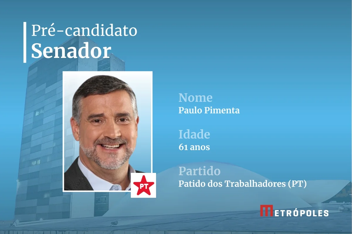 Pré-candidato ao Senado do RS - Paulo Pimenta (PT) Pré-candidato ao Senado do RS - Paulo Pimenta (PT)