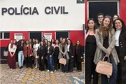 Suzane von Richthofen visitou o 1º Distrito Policial de Bragança Paulista, no interior de São Paulo Suzane von Richthofen visitou o 1º Distrito Policial de Bragança Paulista, no interior de São Paulo