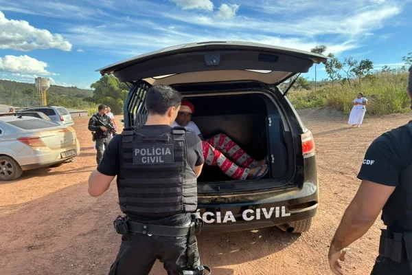 Prisao de pai de santo em brazlandia