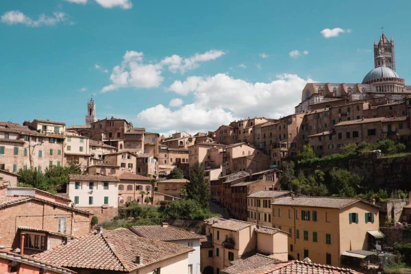 Vista de Siena, na Itália