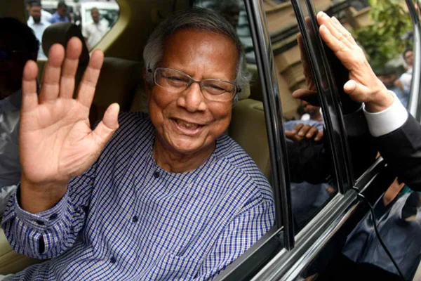imagem colorida. Muhammad Yunus